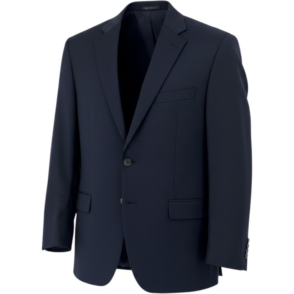 Lauren Ralph Lauren Mens 43R Navy Blue 100% Wool Blazer Sport Coat L521361B